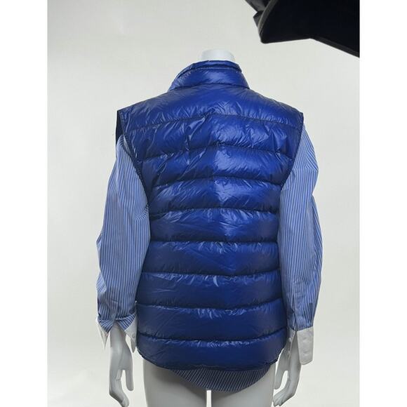Men's Moncler Blue Gilet Gui Down Filled Vest Jacket Size XXL - Picture 2 of 16